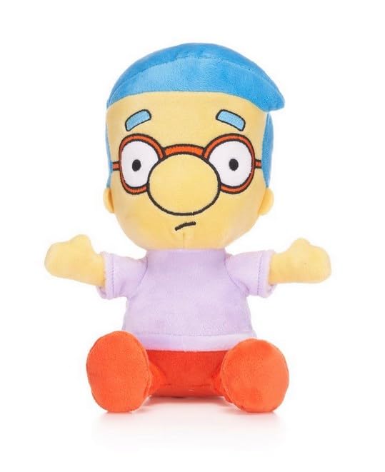 UKToyworld The Simpsons Milhouse Soft Toy 8 Inch Barts Friend Plush Simpson โ image 1