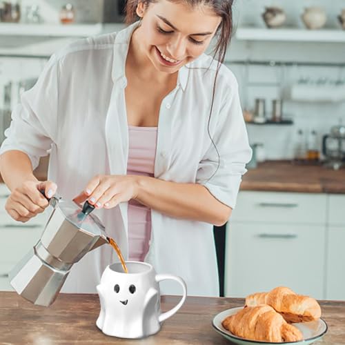 Tasse de thé Halloween Ghostface, le cadeau idéal pour vos collègues
