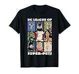 DC League of Super-Pets Heroes & Pets Grid Group Shot T-Shirt