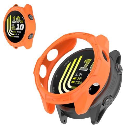 For Garmin Forerunner 170 �ی�P�[�X TPU�f�� ����A�[�}�[�f�U�C�� �y�� �ϏՌ� ���h�~ �o���p�[�J�o�[ ��ʑ��삵�₷�� �X�}�[�g�E�H�b�`�p �P�[�X(�I�����W)