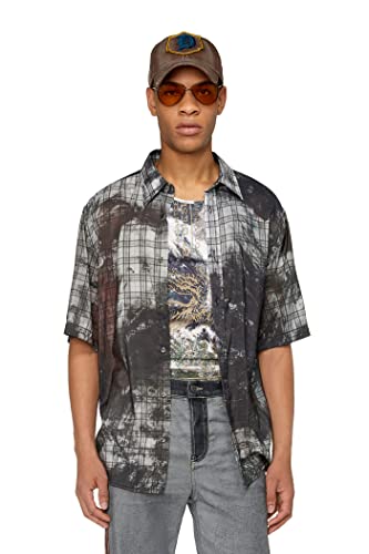 Camicia Chemise Diesel S-umbe-SSL-Globe homme vêtement mode urbaine