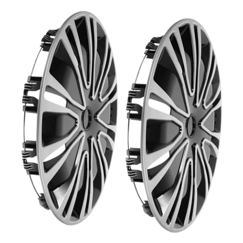 Enjoliveurs de roue universels SOLUSTRE look sport pour trajets quotidiens
