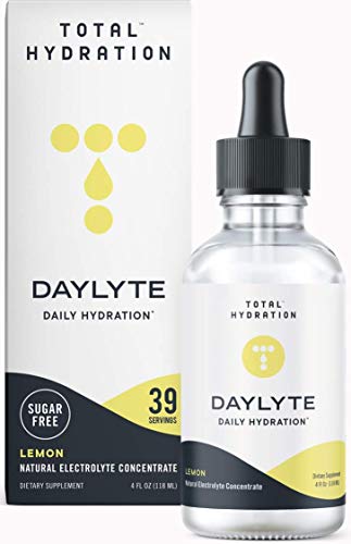Total Hydration Electrolyte Supplement Bundle - Ketolyte Rapid Hydration Unflavored (39 Drops) + Daylyte Lemon Daily Hydration (39 Drops) - Sugar Free Trace Mineral Drops For Endurance, Rejuvenation #TOP1