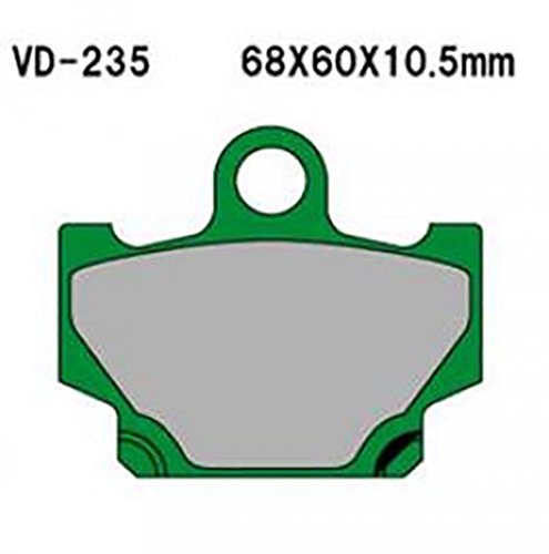 Plaquette de frein Vesrah avant pour réparer le freinage usé de Yamaha 250 Virago
