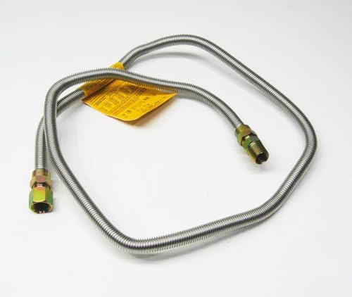 200-3132-60 20-3132-60 Stainless Steel Gas Dryer Installation 60" 5' Connector With Fittings