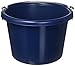 FORTEX INDUSTRIES 280060 Utility Pail Sapphire Blue, 8 Quart