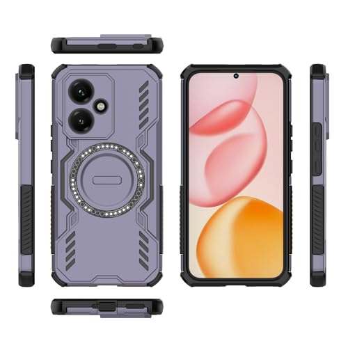 Coque intégrale Honor 400 5G robuste anti-choc et coque arrière solide violette