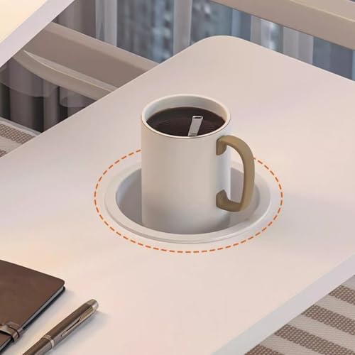 Mesa de centro plegable para dormitorio y ventanal estilo tatami japonés de madera negra 4