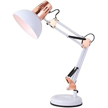 LED Desk Light, Work Lamp, Swing Arm Desk Lamp, Classical Architect Clip Adjustable Arm with Interchangeable Base or Clamp Table Lamp, Eyesight Care, Angle Adjustment, Durable, Durable, Durable,