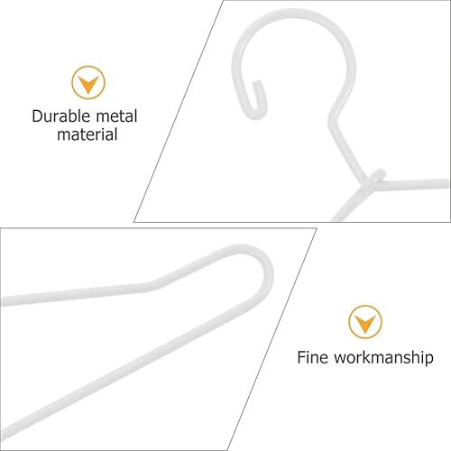 Miniatura 8 de Toddmomy Ropa para muñecas, armario de muñecas, mini perchas de ropa de muñeca, 10 piezas de metal para muñecas, mini perchas de ropa para muñecas,