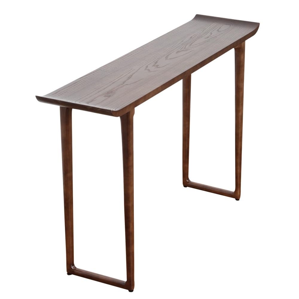 buddhist altar shelf Solid Walnut Console Table Floor Standing Desk(Medium)