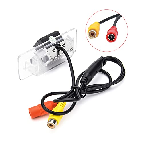 Image of Vlicevrn Fisheye Vehicle Car Rear View Camera Dynamic Trajectory Backup Camera for BMW 1 E82 E88 3 M3 E46 E92 E96 X1 E84 X3 E83 5 M5 E39 E60 E61 X5 E53 E70 X6 E71 (Full Fixed)