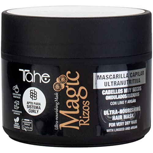 Tahe Magic Rizos Mascarilla capilar ultranutritiva para cabellos muy secos y rizados (300 ml)