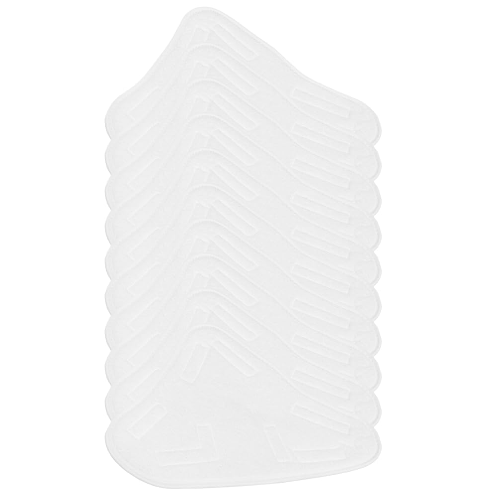 Hildbrandt 10 Replacement Pads Compatible with H2O X5 Steamboy H20 S302 S001 SKG 1500W Steam Mop Micro Fiber Pad
