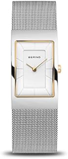 BERING Damen Uhr Quarz Movement - Classic Collection mit Edelstahl und Saphirglas 10222-010-S Armbandsuhren - Wasserdicht: 5 ATM, Silber