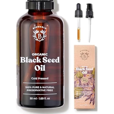 Bionoble Organic Black Seed Oil for Hair and Skin Cover