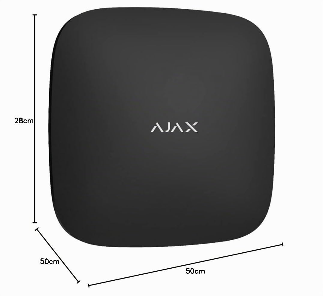 AJAX HUBPLUS B - Centrale d'alarme pour système de sécurité Noir