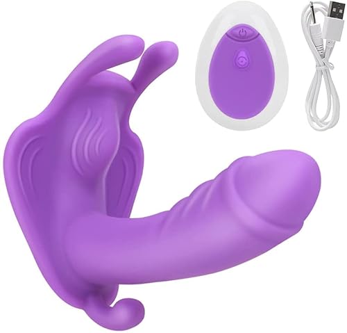 YIAOZ Cọņșọlạdọr Vibrãdóres para Mùjêr Puntọ Ǵ̣ ãnalẹs Control Remoto, Vibrãdór Sêxùâl Mùjêr Pareja Mâsâjeadór Bragâs Vibrãdór Control Remoto Hùevô Cover