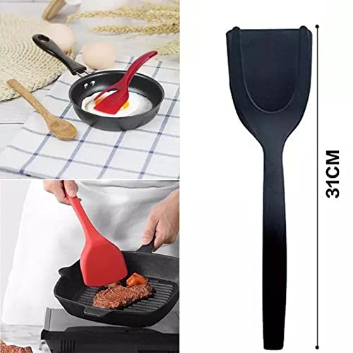 Espátula Ovo Clip Panqueca Tapioca Omelete Varios Usos (Cores varias)