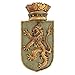 Design Toscano Medieval Rampant Lion Shield Wall Sculpture