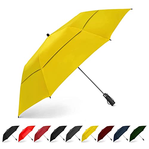 EEZY Golf Umbrella Large 58 Inch Double Canopy Strong Windproof Heavy
