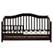 Dream On Me Toddler Day Bed in Espresso – Greenguard Gold & Baby Safety Alliance Certified, Low-to-Floor Design, Removable Safety Guard Rail, Non-Toxic Finish, Includes Storage Drawer