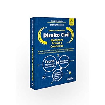 Capa do livro Manual completo de Direito Civil - 2 ª edição - Wander Garcia - 2019: Ideal Para Provas e Concursos