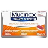 Mucinex Multi-Action Congestion, Cold, & Cough Caplets, 20 count