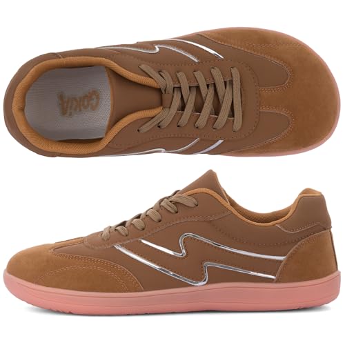 Wide Toe Box Minimalist Shoes for Men Casual Barefoot Shoes for Walking Travel Yoga Camping