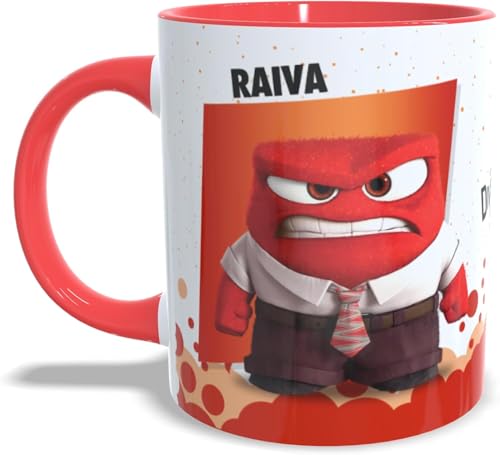 Infinity Geek Caneca Divertidamente 2 (Raiva) - Porcelana/Cerâmic...