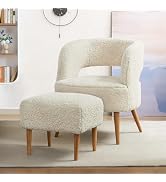 Ivory Upholstered Storage Ottoman Bench with Large Blanket Storage (50.2")