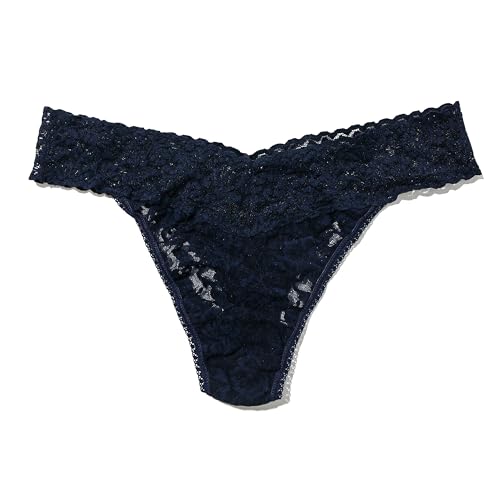 Image of hanky panky - Signature Lace Original Rise Thongs: Essentials Edition | One Size 4-14 | Lace Lingerie Underwear | 3 or 5 Pack