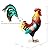 Kircust Metal Rooster Garden Statue Outdoor Decor Yard Art Chicken Decoration for Home Patio Lawn Backyard Farmhouse Kitchen