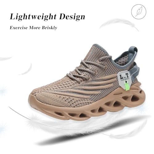 Image of Mens Running Shoes Gym Slip on Sneakers Non Slip Walking Tennis Sports Work Athletic Workout Casual Lightweight Breathable Fashion