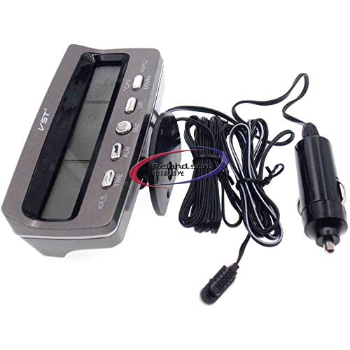 Multi-Functional VST7045V Car Thermometer Clock Voltmeter Temperature Calendar
