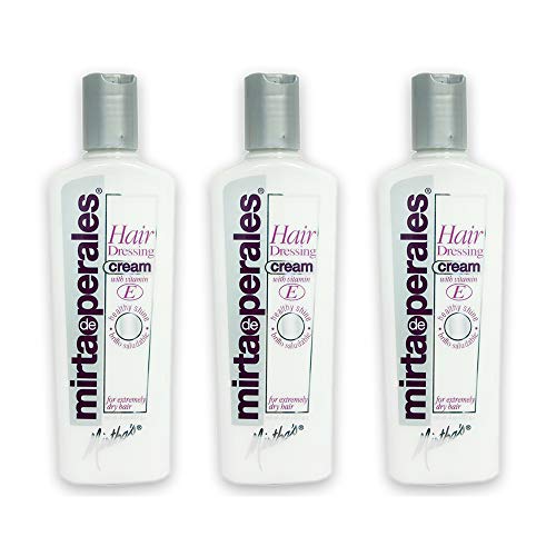 Mirta de Perales Cream Hairdressing With Vitamin E, 8 oz (Pack of 3)