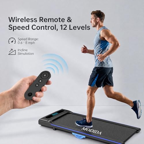 Image of Walking Pad Treadmill Under Desk Portable Compact Treadmill