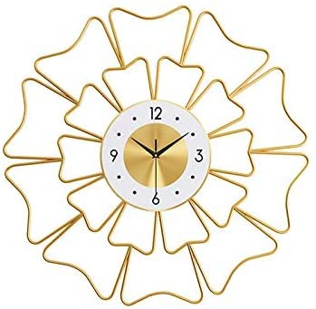 Horloge murale en forme de fleur design minimaliste maison et magasin