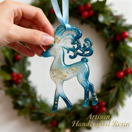 Décoration de Noël : ravissant renne acrylique pour illuminer votre chambre