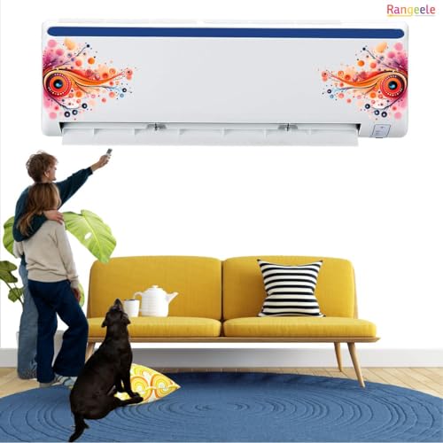 Image of 'Abstract colour splash illustration'' AC Sticker (96 cm x30 cmx 24 cm)