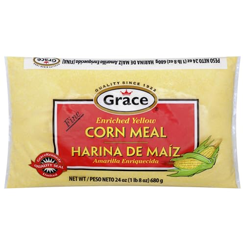 Grace Enriched Fine Corn Meal 24oz - Harina de Maiz