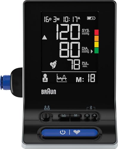 Intelligentes Braun ExactFit 5 Connect Oberarm-Blutdruckmessgerät | Braun Healthy Heart App |...