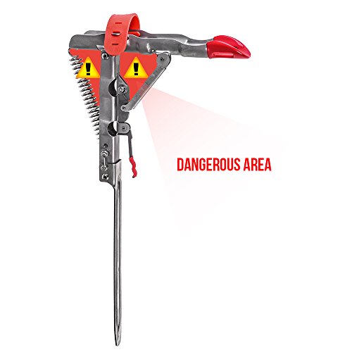 Lixada 1/2 stuks automatische hengelhouder met dubbele veer, 2 stuks - Image 8