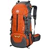 WoneNice 50L(45+5) Waterproof Hiking Backpack – Outdoor Sport Daypack with Rain Cover