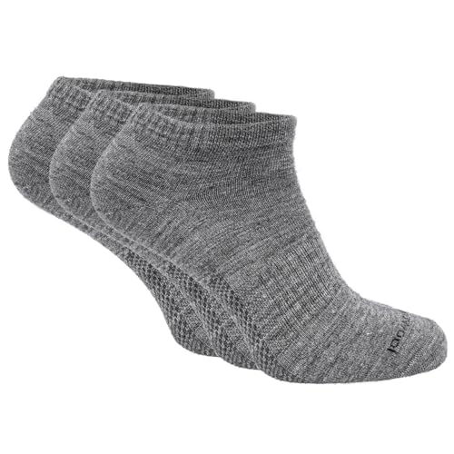 GIESSWEIN Merino Sneaker Socken Herren & Damen 35-46 [3er Pack] - Anti Schweiß Socken Temperaturregulierend Antibakteriell - Laufsocken Sportsocken Herren & Damen - Sneakersocken aus Merinowolle