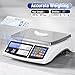 JINXUAN Industrial Counting Scale 40kg/88lb x 0.1g Precision Bench Scale Digital Inventory Counting Weight Scale for Small Parts and Coins, Electronic Gram Scale with Batteries/AC Power, lb/g/kg/oz