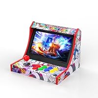 D.Gruoiza Arcade Fighting Stick Dock for Switch 2/Switch OLED/Switch– 12 Game Card Slots & SD Card,Support Turbo, Play While Charging, Portable Arcade Machine Alternative (Black)