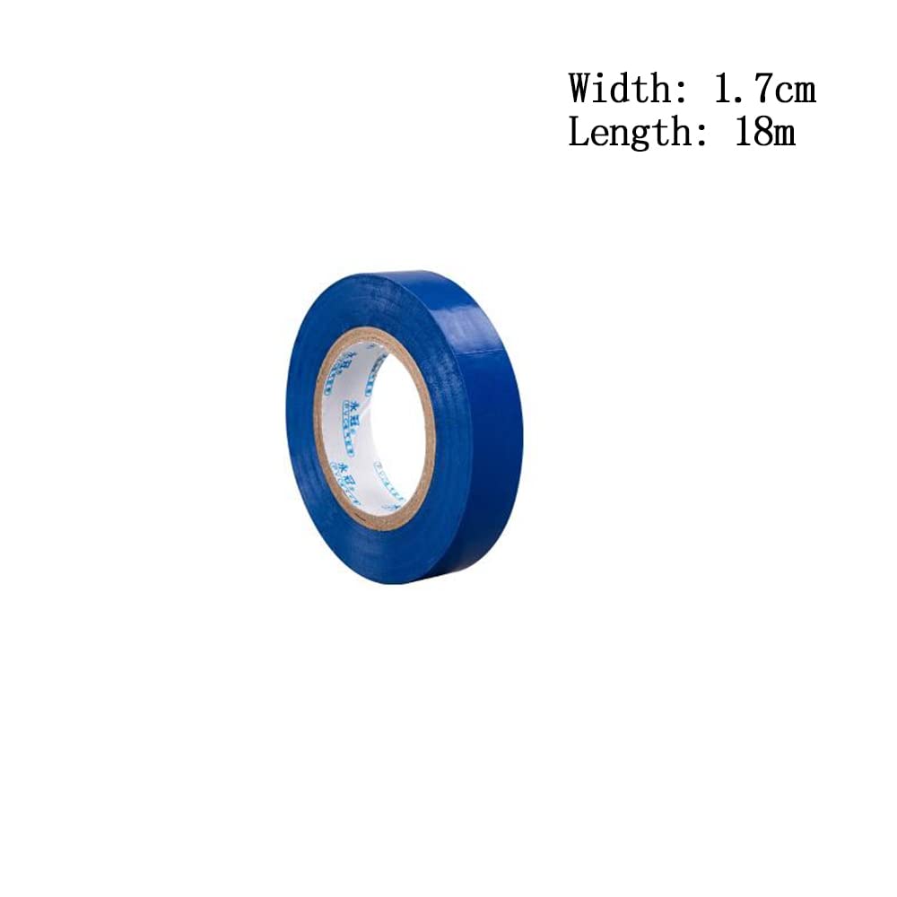 Nastro isolante elettrico, nastro elettrico, 7pcs nastro isolante colorato 1,7 cm * 18 m filo bendaggio elettrico impermeabile for isolamento