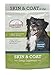 Skin and Coat Omega Supplement for Dogs, Omega 3 and 6 for Healthy Skin and Shiny Coat, 120 Soft Chews, Bacon Flavored Treats, Protects Against Itchy and Dry Skin, Fortifies and Strengthens Coat (120)