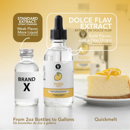 Image of Dolce Flav Yuzu Extract & Flavoring, for Drinks, Cocktails, 2oz